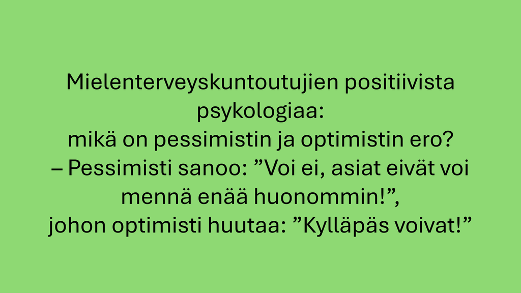 Saako masentunut nauraa? 1 Kuva2