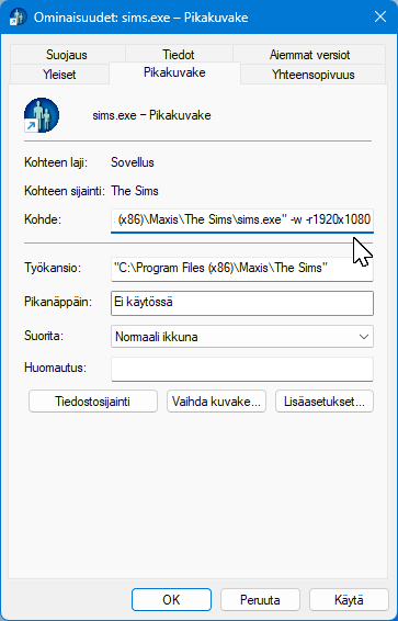 The Sims 1 laajakuvana Windows 11:llä – Kattava asennusopas 16